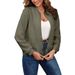 Trendy Checkered Zip-Up Jacket For Women – Korean-Style Casual Outerwear, Lightweight Polyester-Spandex Blend_ecoleips.com