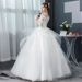 Wedding Dress 2026 New Model, Slimming, Puffy Skirt, Floor-length, Simple, Korean-style Princess, Starry Sky, Hepburn_ecoleips.com