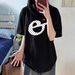 Embroidered Premium Cotton T-Shirt – Breathable Lined Summer Tee For Women_ecoleips.com