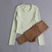 Sports Suit For Women, Long Sleeves, Tights, Sexy, Quick Drying T Shirts, Slimming Short Fitness Tops, Internet Celebrity Running Yoga Clothes_ecoleips.com