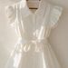 Women's Clothing Super Beautiful Unique Small Shirt Lady Temperament Beautiful Fairy Small Flying Sleeves Top Waist White Shirt Summer_ecoleips.com