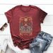 Boho Wildflowers Tshirt Boho Flowers T Shirt Women Short Sleeve T-shirts Vintage Casual Tops Floral Nature Tee Women Clothing_ecoleips.com