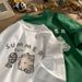 Women's Oversized Cartoon Short Sleeve T-Shirt Loose Fit Versatile Top Niche American Style New Design_ecoleips.com