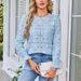 Women's Clothing Women's Clothing Spring And Summer Casual Hollow Lace Long Sleeved Shirt_ecoleips.com