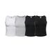 Aria Basics Aria Basics BE Fashion|2025 Summer European American Plus Size Women's Vest Outerwear Sweet And Spicy Slim Fit Sleeveless T-Shirt_ecoleips.com