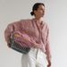 "Women's Soft Imitation Mink Fleece Cardigan - Cozy Oversized Knit Sweater Jacket For Autumn & Winter, Lazy Chic Style, Pink (One Size Fits All)"_ecoleips.com