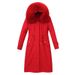 Women's Clothing Cotton Jacket Long Loose Embroidery, Detachable, New Style, Plus Velvet Workwear, Cotton Padded Jacket, Thickened Coat_ecoleips.com