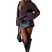 2024 Autumn/Winter New European And American Cross-Border Long-Sleeve Versatile Sweater, Loose Commuting Style Solid_ecoleips.com