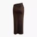 European And American Summer New Irregular Pleated Design Sleeveless Tank Top High Waist Slimming Skirt Two-Piece Set_ecoleips.com