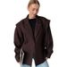 In-stock Solid Color Fashionable Lapel Waist-tied Blazer 2025 Early Autumn European And American Cross-border New Style_ecoleips.com