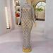 Elegant Mesh Long Dress With Sparkling Rhinestones - Sexy Sheer Party Gown For Fashion Shows & Evening Events_ecoleips.com