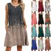 Fashion Cross-Border Trade 2026 Spring Summer New Printed Tank Loose Pocket Dress For Women In Stock_ecoleips.com