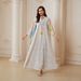 Women's Malaysian Clothing Long Robe NC152 Cross Border Embroidered Foreign Trade Dress Muslim Fashion_ecoleips.com