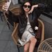 Faux Leather Jacket Women’s Long Sleeve – Stylish Oversized Bomber Coat, Wine Red PU Vegan Jacket For Streetwear & Fall Fashion_ecoleips.com
