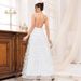 Women's Clothing Wedding Dress Sling Evening Dress Female New Banquet Light Luxury Adult Ceremony Host Annual Meeting High End Evening Dress Skirt_ecoleips.com