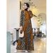 Women's Comfortable Breathable Maxi Dress Southeast Asian Style Hot Selling Printed Cross Border Exclusive Wear_ecoleips.com