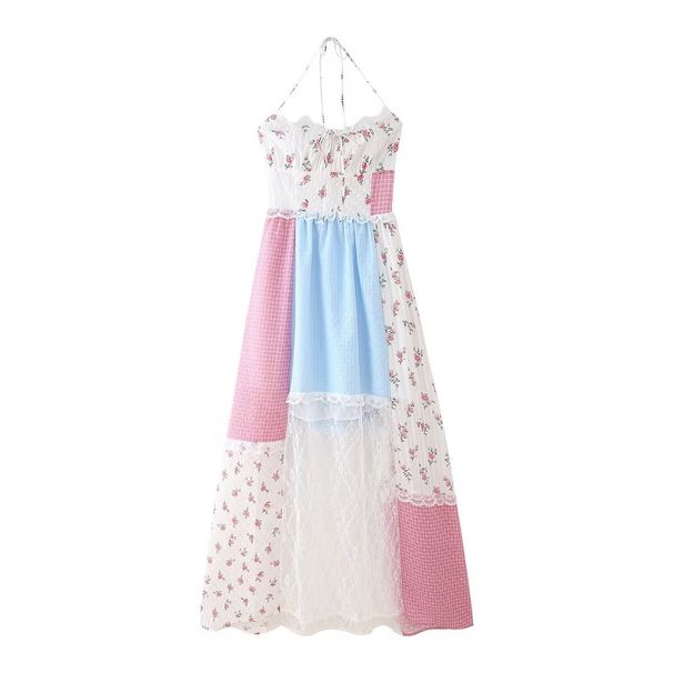 Foreign Trade Source Factory Wholesale Women's Clothing European And American Floral Cross-Border Lace_ecoleips.com
