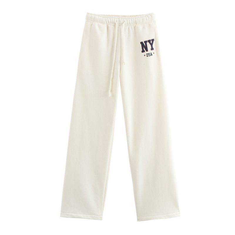 Women's Preppy Style Velvet Pant Set European American Fashion Sweatshirt And Trouser Combo New 2026_ecoleips.com