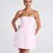 Women's Clothing Sleeveless Simple Top A Line Skirt For Women Spring And Summer New Style Temperament Sweet And Spicy Backless Bow Short Skirt_ecoleips.com