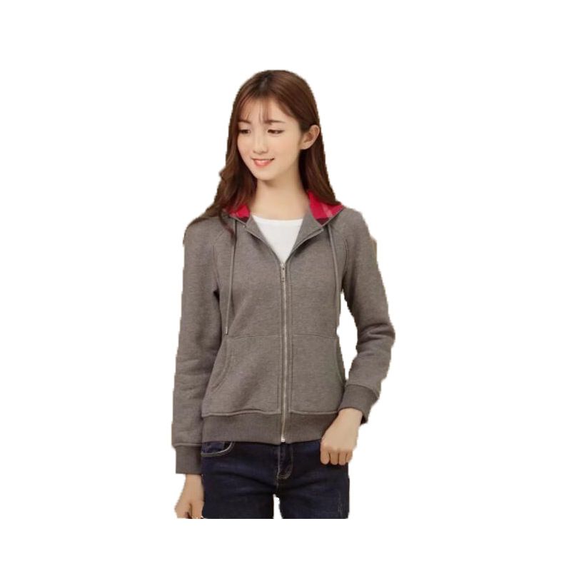 Foreign Trade B Brand European American High-Quality British Style Hooded Sweatshirt Spring And Autumn Women's Jacket_ecoleips.com