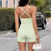 Y2K Aesthetic Yoga Halter Neck T-Shirt & Sport Shorts 2-Piece Set For Women - Trendy Summer Outfit - Breathable Polyester Spandex Blend - S/M/L/XL_ecoleips.com