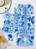 Women's Clothing Sexy Printed Sling Bikini Hip Beach Skirt One Piece Swimsuit Suit For Women_ecoleips.com