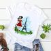 European And American Cross-border Foreign Trade Wholesale Fashion Urban Tower Round-neck Plus-size Short-sleeve T-shirt_ecoleips.com