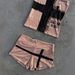 Y2K Sexy Women's Two Piece Bandeau Top And Mini Shorts Set Cross Style Sleeveless Summer 2025_ecoleips.com