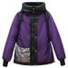Station Purple Jacket Unisex Short 2025 New European Version Hooded Down Cotton Coat Black Gold Fashion_ecoleips.com