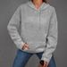 Oversized 3D Letter Print Sweatshirt – Unisex Polyester Pullover With Stretch Comfort_ecoleips.com