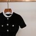 Women's Clothing Slim Fit Velvet Top With Rhinestone Hepburn Style High End Autumn New Arrival Clothing For Ladies_ecoleips.com