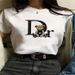 Ladies Casual Summer T-Shirt Round Neck Short-Sleeved Print Top Cute Fashion Women's Clothing_ecoleips.com