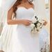 Elegant Mermaid Lace Wedding Dress With Small Train, Strapless Backless Gown For Bride, Flattering Plus Size A-Line Silhouette_ecoleips.com