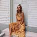 Hot Sale 2026 Spring And Summer Fashion Versatile Printed Polka Dot Crew Neck Long Dress Women's Dress_ecoleips.com