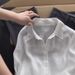 Highly Recommended High-end Imported Linen White Shirt For Women, 2026 New Model, Minimalist Style, Sun-protective Top_ecoleips.com