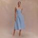 Women's Strapless Solid Color Denim Suspender Dress Sleeveless Summer New Arrival Sexy_ecoleips.com