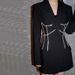 2026 Autumn Rhinestone Decorated European And American Women's Mid-Length Fashionable Slim-Waisted Blazer Dress_ecoleips.com
