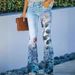 Women's Clothing Spot new large size women's casual pants floral thin trousers_ecoleips.com