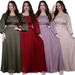Muslim Women's Hot Diamond Belt Long Dress Evening Dress Long Dress_ecoleips.com