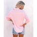 Aria Basics Aria Basics 's New Autumn Turn-down Collar European And American Women's Shirt, Solid Color Casual Loose Long-sleeve_ecoleips.com
