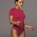 Women's Clothing New Summer Women's Clothing Sexy Tight Bottom Short Sleeved Jumpsuit Bodysui_ecoleips.com