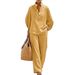 Women's Casual Shirt Set Urban Style Clothing_ecoleips.com