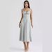 Women's Clothing Sexy Backless Slim Fit Strap Dress Floral Print Split Mid Length Holiday Style Polyester Fabric High Waist A-Line Skirt_ecoleips.com