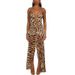 European American Summer Fashion Sexy Polka Dot Slit Hollow Long Dress Backless Suspender Design Girls Clothing_ecoleips.com