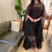 "Elegant Mesh Swing Evening Dress – Sexy Cape Detail For Parties & Special Occasions (S-XXL, Black)"_ecoleips.com