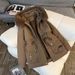 girl 2025 New Women's Parka Korean Style Loose Thickened Jacket Winter Large Fur Collar Short Cotton Coat_ecoleips.com