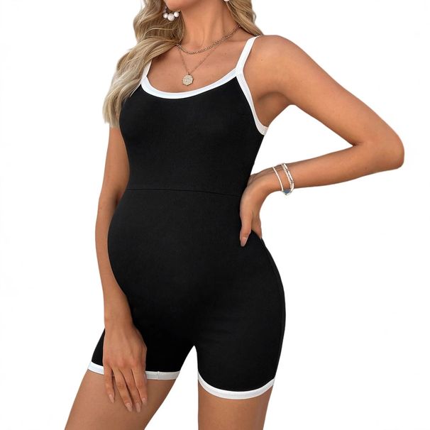 Women's Clothing Suspenders Casual Tight Sports Hip Wrapped Shock Proof Jumpsuit Shorts For Women Pregnant Women Fitness Yoga Clothes_ecoleips.com