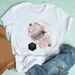 Summer European And American Cross-border Foreign Trade Wholesale T-shirts, Round-neck Casual Plus-size Loose_ecoleips.com