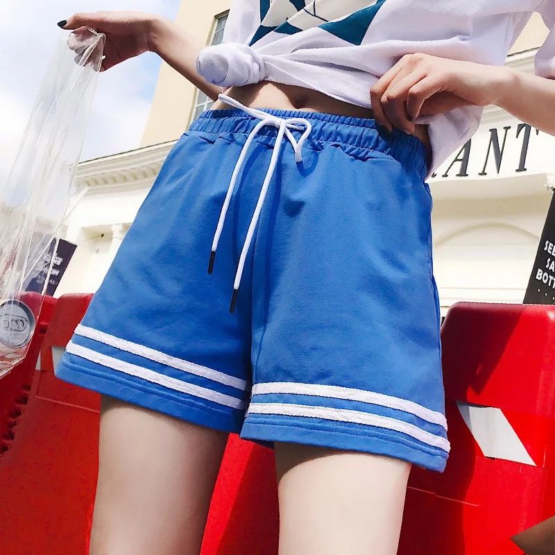 Women's Clothing Loose Large Size Fat Mm Slim Wide Leg Sports Running Fitness Hot Pants Spot Direct Delivery_ecoleips.com