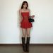 Summer Sexy Hot Girl Strapless Bodycon Dress European American Style Solid Color Slim Fit Elegant Versatile Spaghetti Strap Bra_ecoleips.com